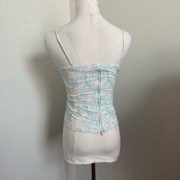 Vintage Dynamite Floral Embroidered Camisole Y2K Fairycore Top S - Picture 8 of 8